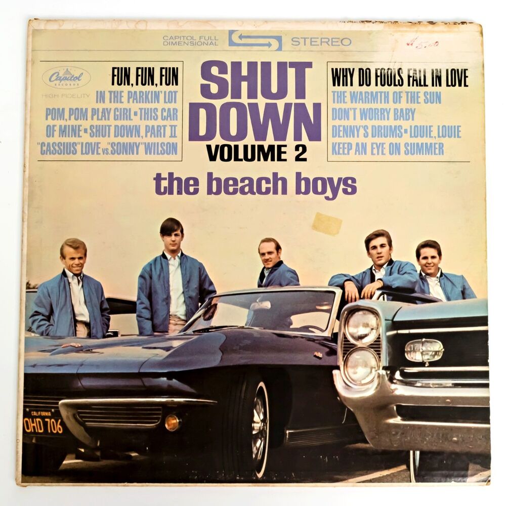 The Beach Boys - Shut Down Volume 2  - Vinyl Record ST-2027 Capitol